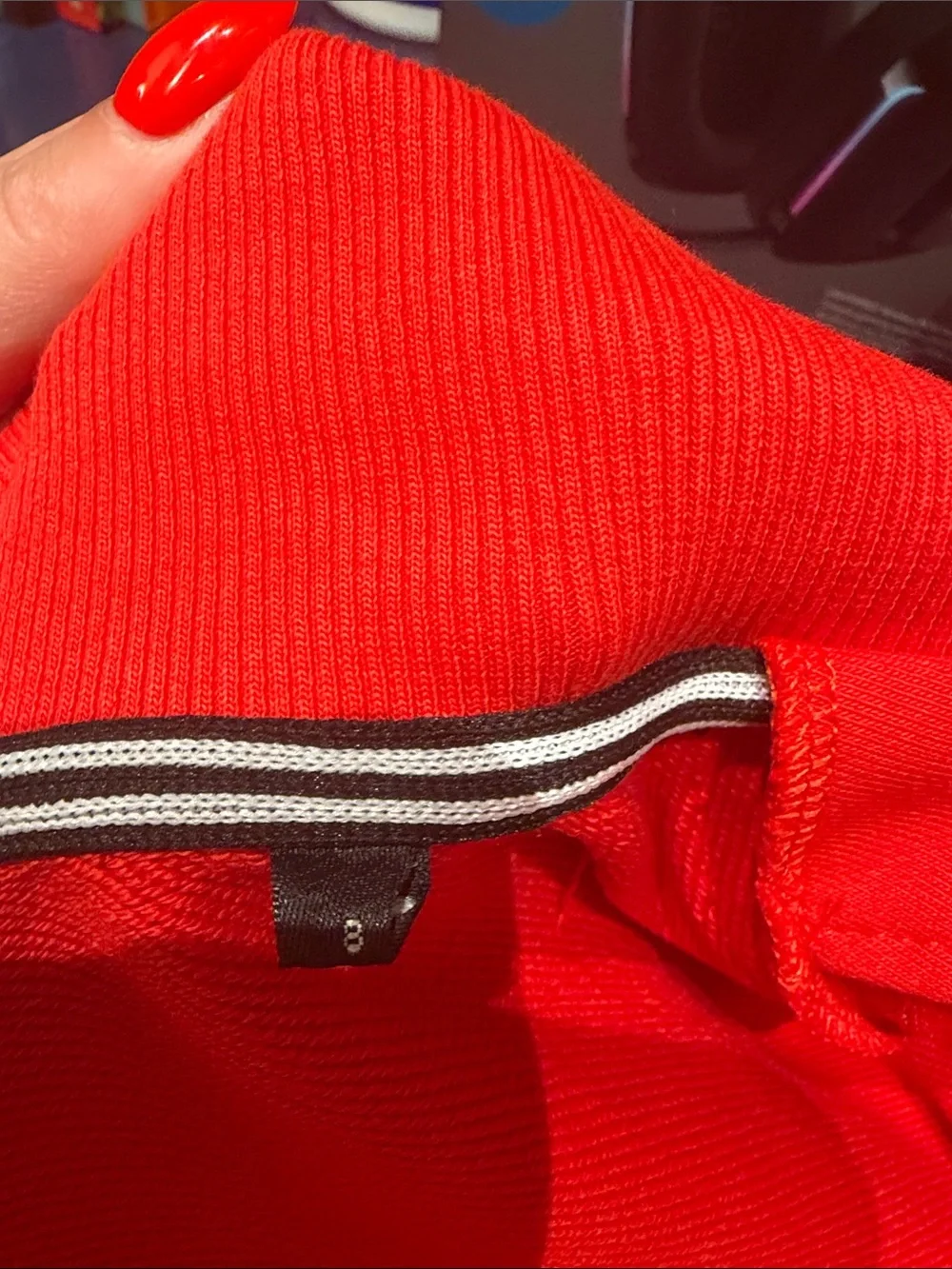 Authentic Givenchy Kids Bright Red Zip Jacket with Shorts Never Worn